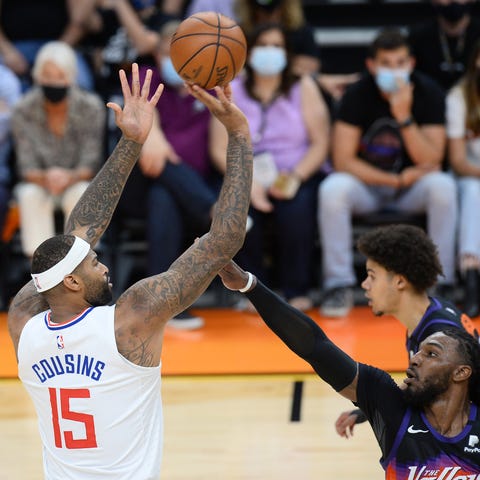 Clippers center DeMarcus Cousins (15) averaged mor