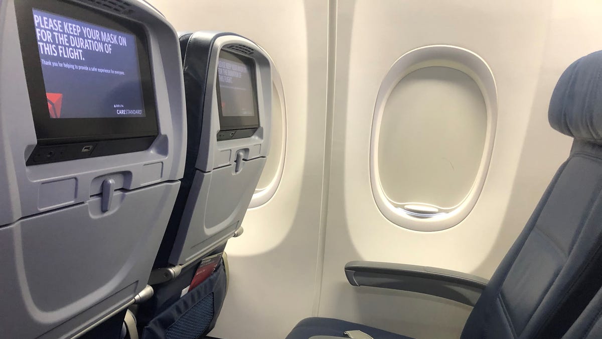 Delta Air Lines offers seatback entertainment screens on all but its smallest planes.