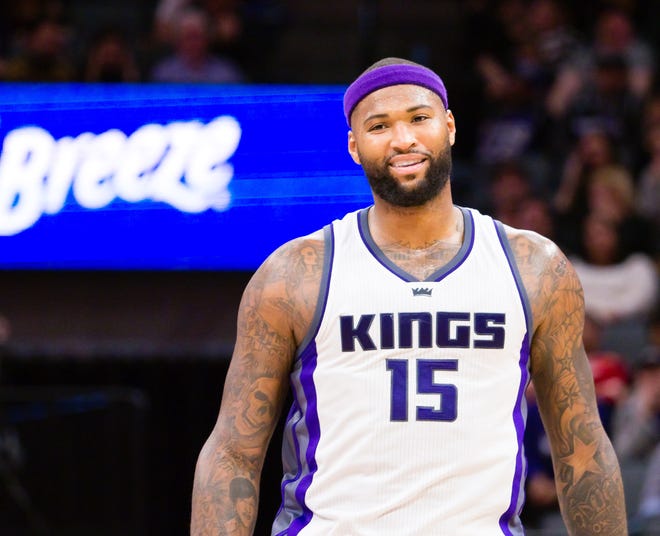 DeMarcus Cousins averaged 21 points, 10.8 rebounds and 3.0 assists in six full seasons with the Sacramento Kings.