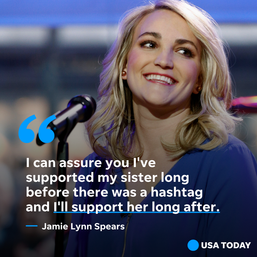 Jamie Lynn Spears spoke publicly about Britney Spears' conservatorship.