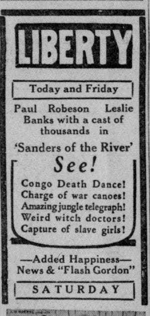 Vom 26. Juni 1936 Lancaster Eagle Gazette.