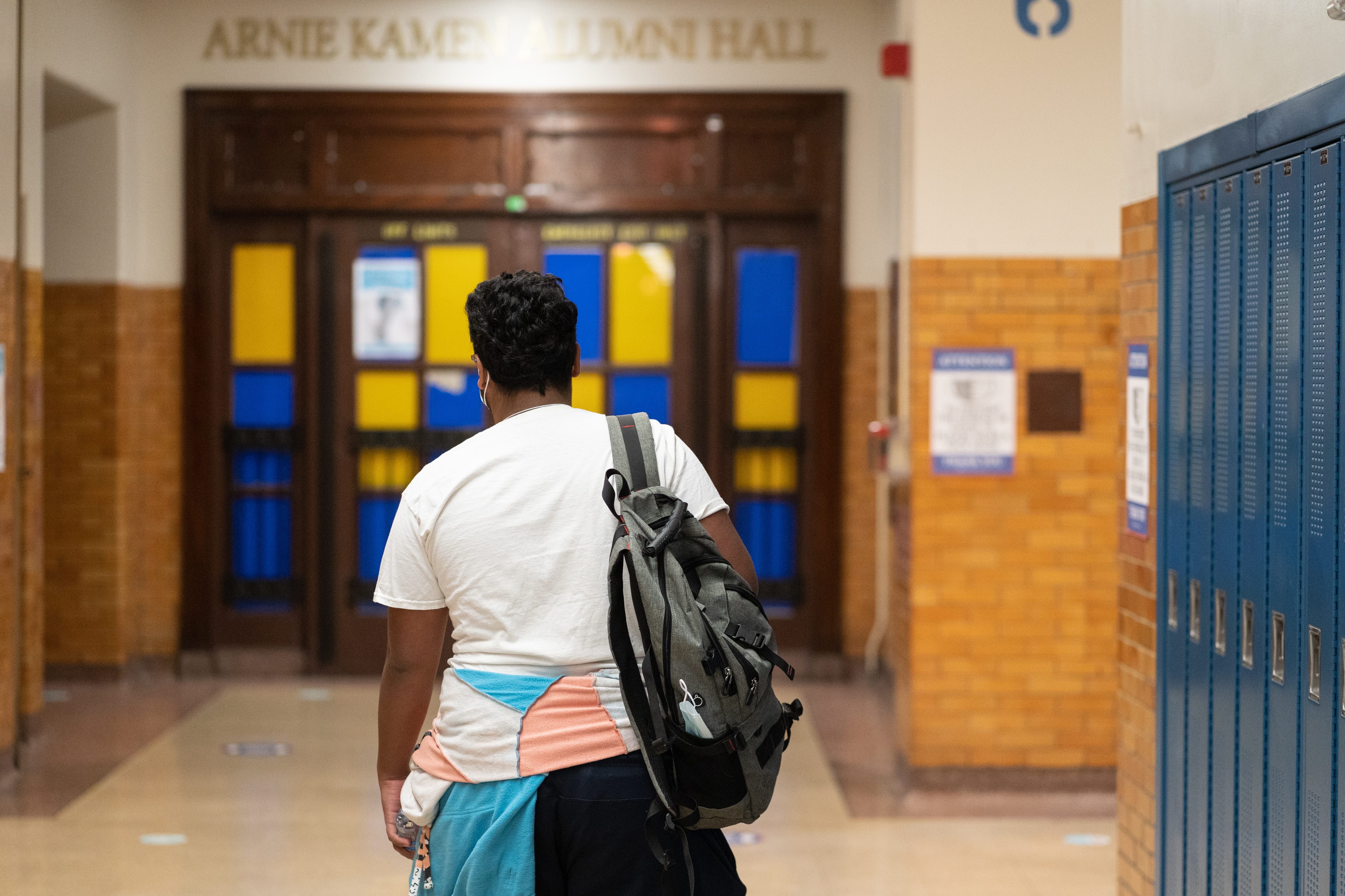 Nathaniel Martinez spent this spring readjusting to the routine of in-person learning, and the school worked to help its students catch up.