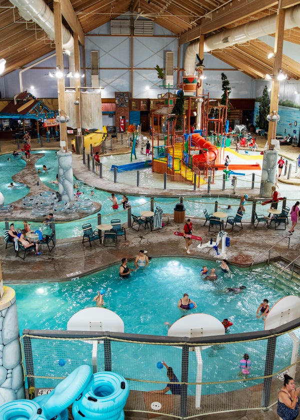 Great Wolf Lodge water park resort reopens after closing for pandemic