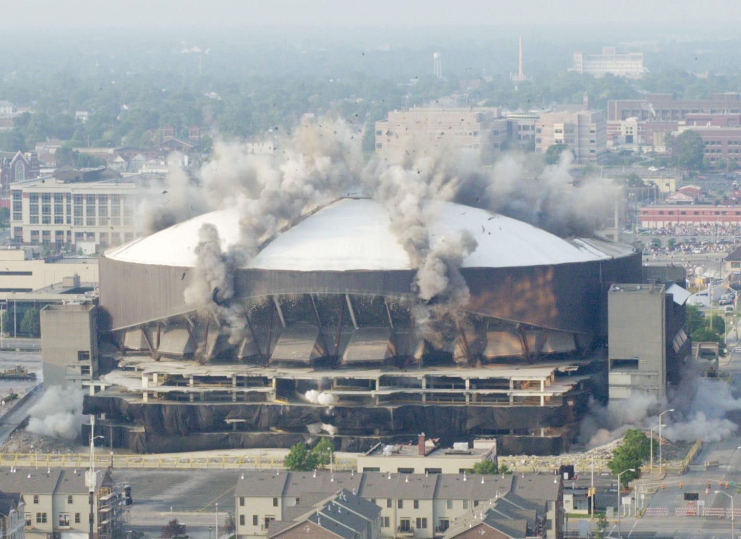 Market Square Arena implosion How it rocked Indianapolis 20 years ago