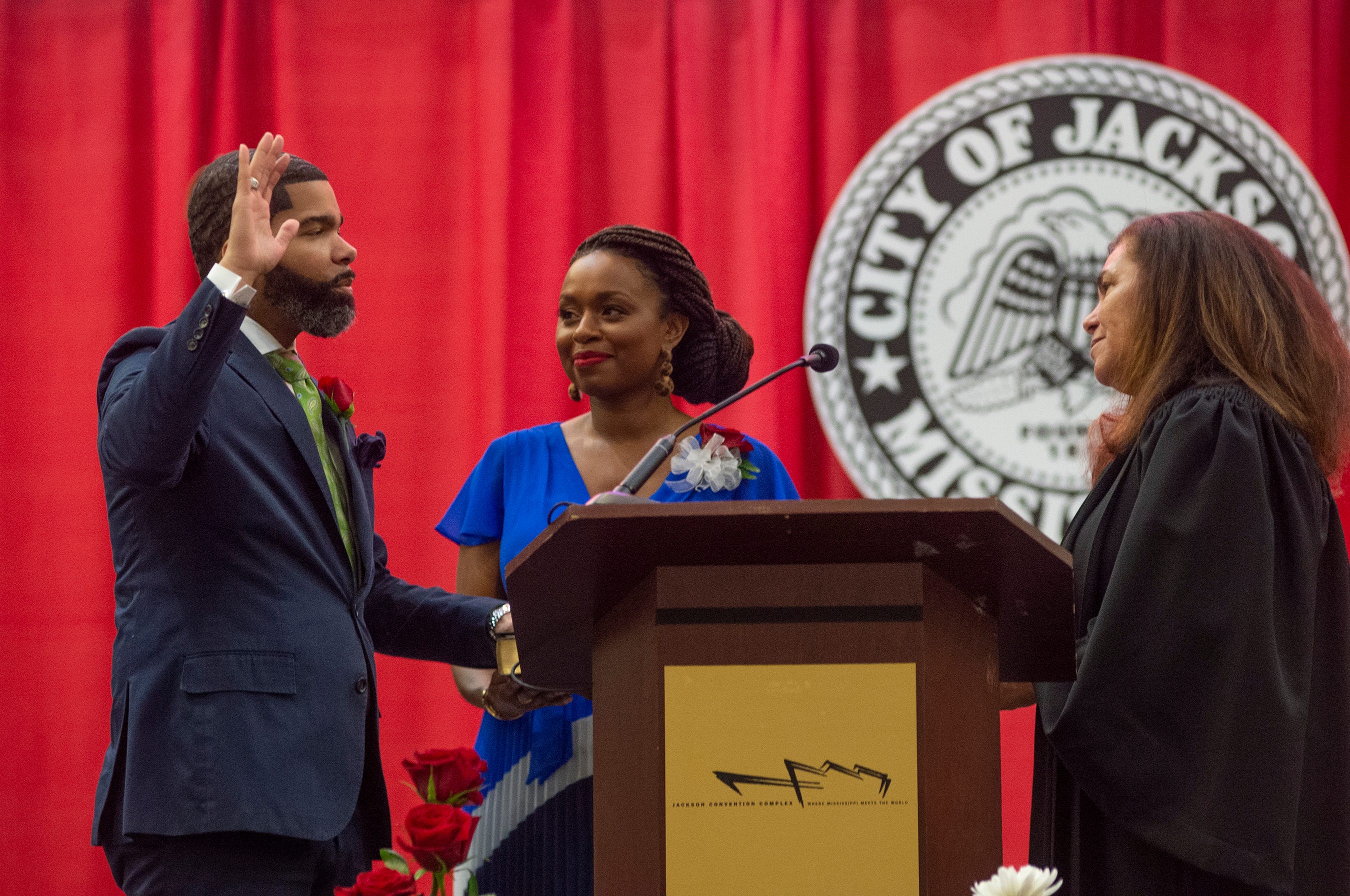 Jackson mayor Chokwe Antar Lumumba inauguration day address, ceremony