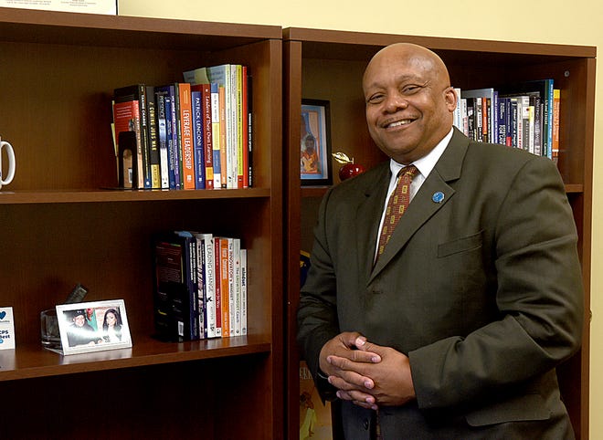 Brian Yearwood, new Columbia Public Schools superintendent, poses for a photo.