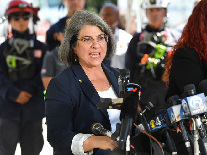 Miami-Dade County Mayor Daniella Levin Cava said Monday that they had done multiple searches of the still-standing south tower and found no pets.