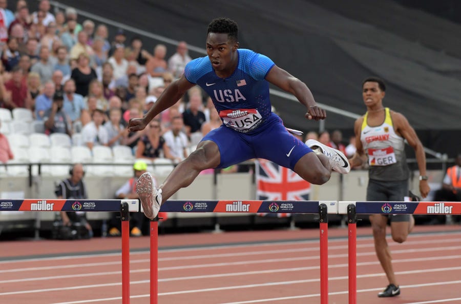 It's all business when Kenny Selmon is competing, but track star plans to find a balance in Tokyo