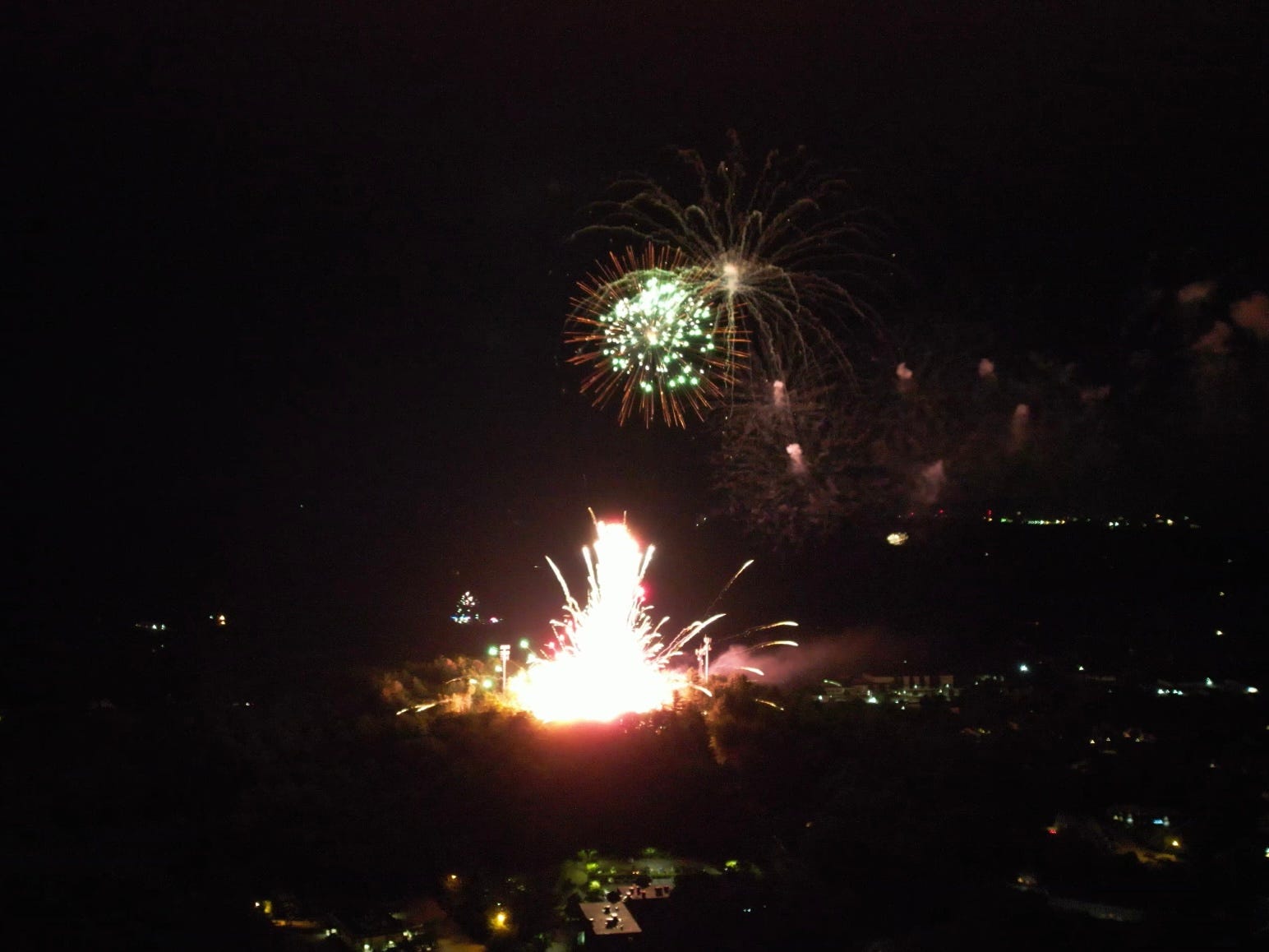 Dover NH fireworks show ends early after malfunction, explosion