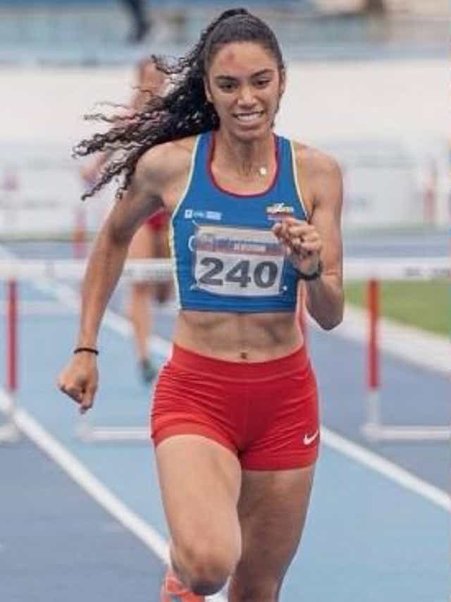 Melissa Gonzalez Wife Of Lions Qb David Blough Competing At Olympics