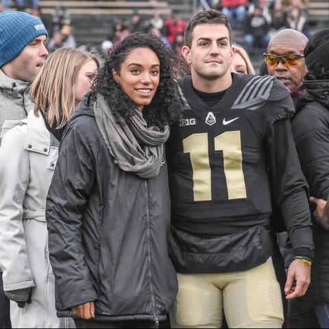 Melissa Gonzalez and David Blough when Blough play