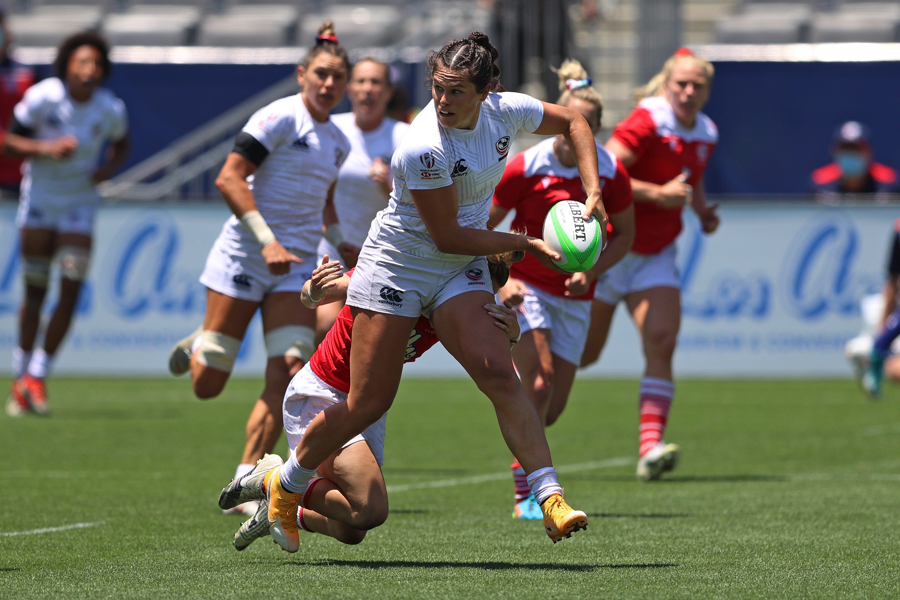 Illona playing for USA