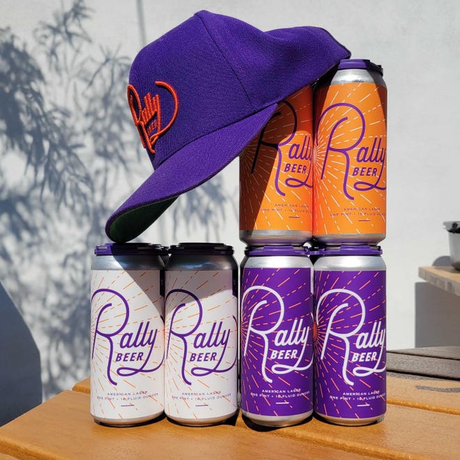 Wren House Brewing Co. renamed their original Valley Beer to Rally Beer to support the Phoenix Suns basketball team.
