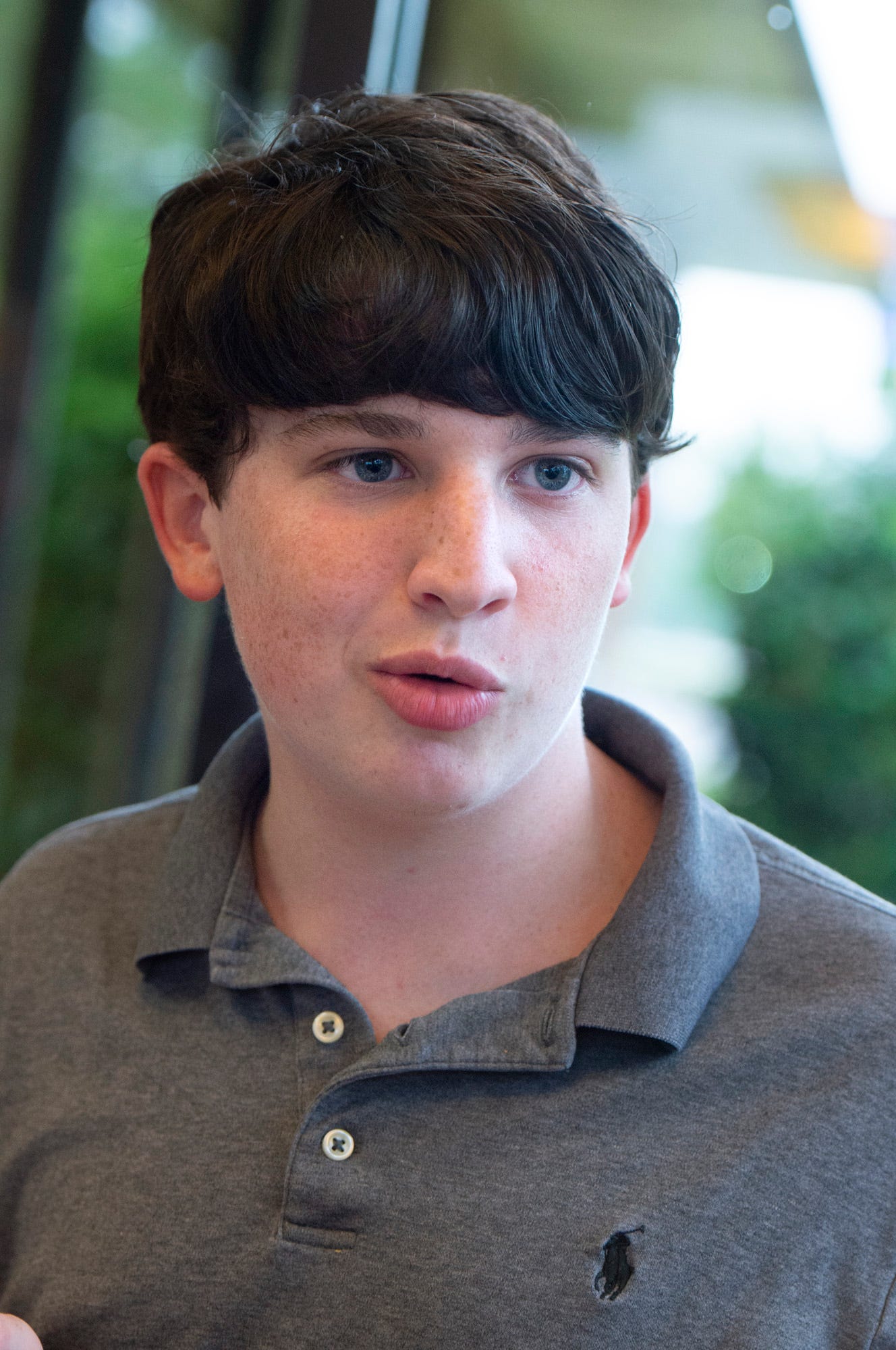 Ty Martin, the 16-year-old chair of the Neshoba County Teenage Republicans.