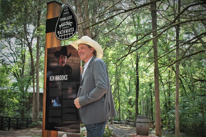 Arrington Vineyards and the Tennessee Department of Tourism honored country music star Kix Brooks with a new "Tennessee Music Pathways" marker on July 6, 2021 at Arrington Vineyards in Arrington, Tenn. Brooks co-owns the vineyard, a favorite of locals and tourists alike.