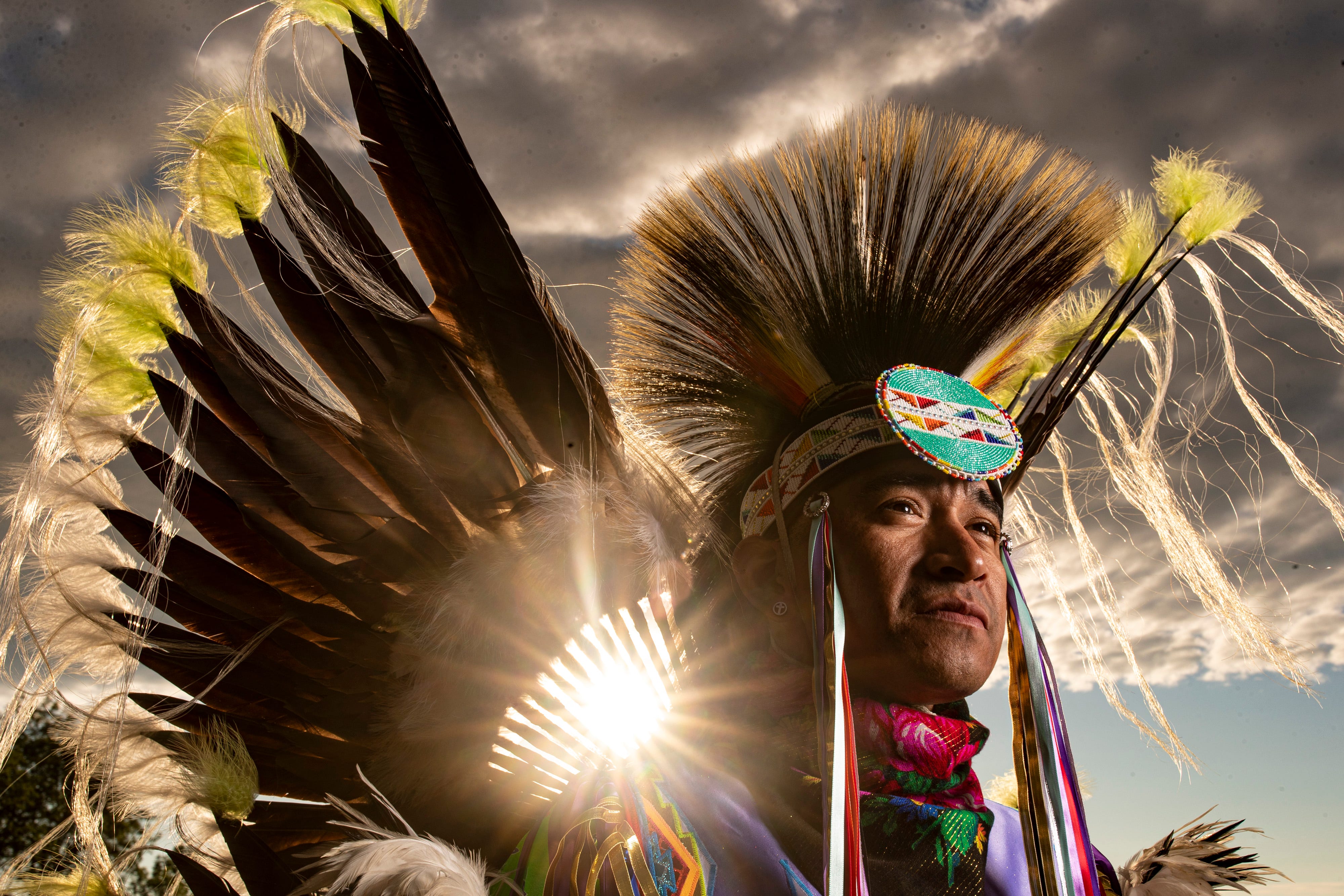 Jazz is teaching his children the power of dance in connecting to their Native American culture and identity, something he considers critical in his addiction recovery.