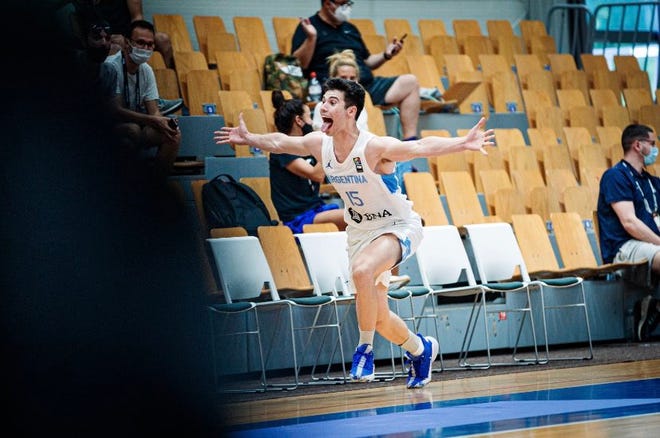 Former Las Cruces High School basketball player Gonzalo Corbalan hit the game winner for his native Argentina in the FIBA U19 World Cup.