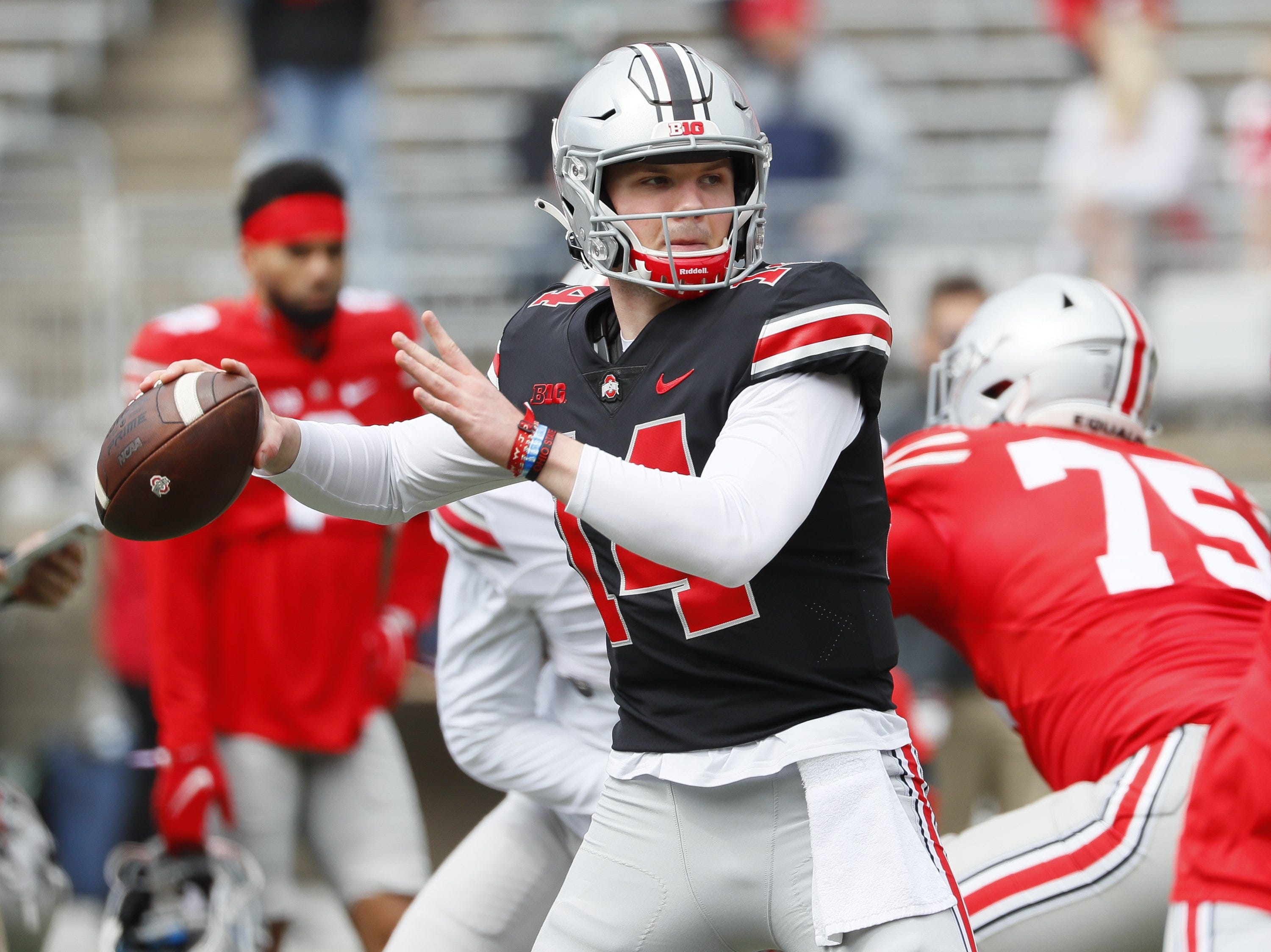 Ohio State football quarterback Kyle McCord roommates with receivers