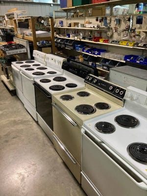 A wide selection of appliances and construction materials are available at the ReStore.