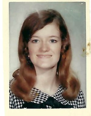 Rita Curran, as shown in a school picture taken at Milton Elementary School, in either 1969 or 1970, while she was a second grade teacher.
