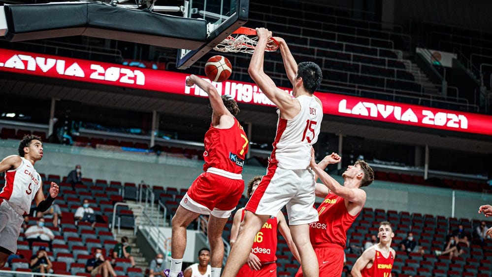 Fiba U19 World Cup Usa Outlasts Canada In Semifinals Purdue S Zach Edey Posts Another Double Double Fiba U19 World Cup Usa Outlasts Canada In Semifinals Purdue S Zach Edey Posts Another Double Double
