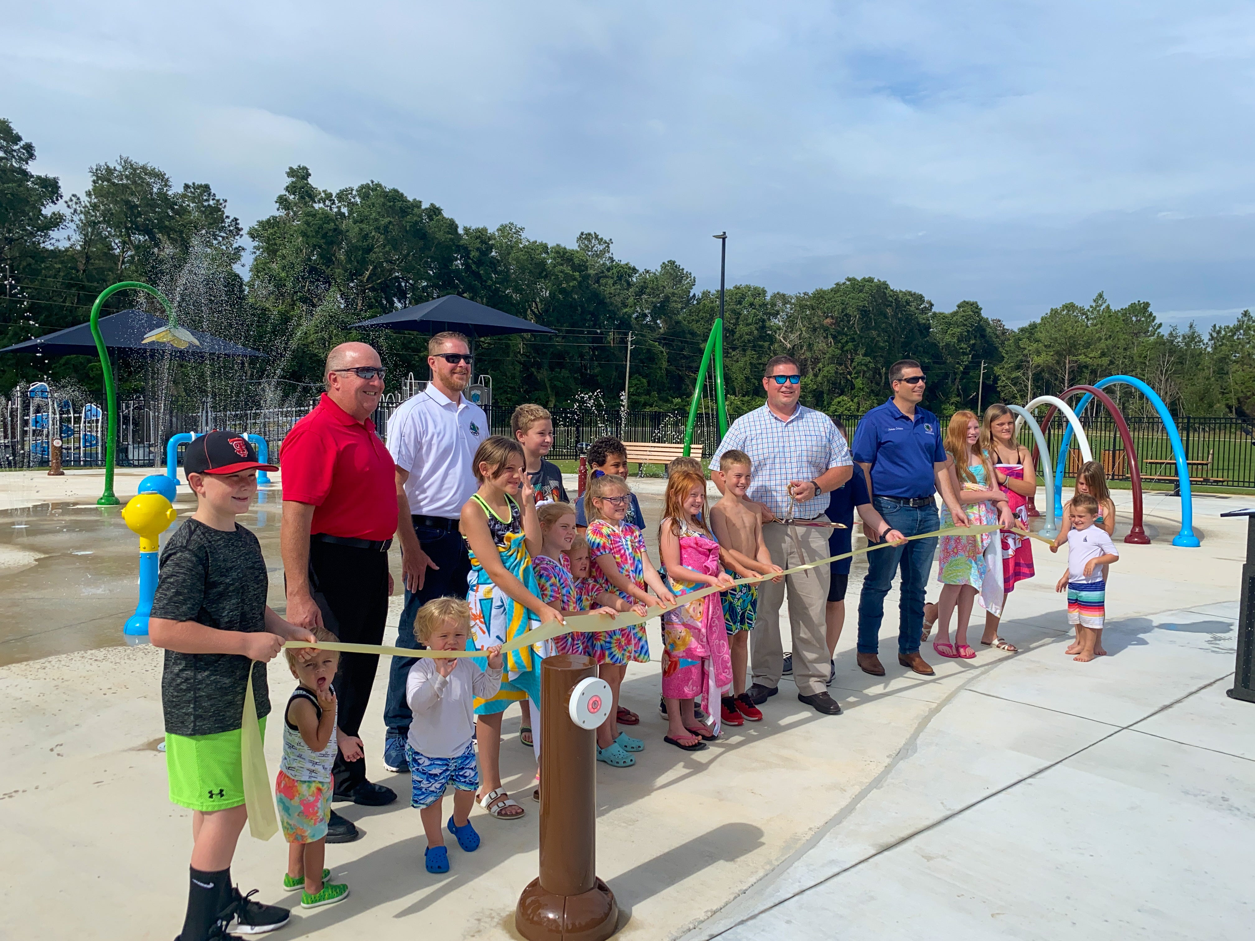 Benny Russell Park in Pace has grand reopening after 4 million facelift