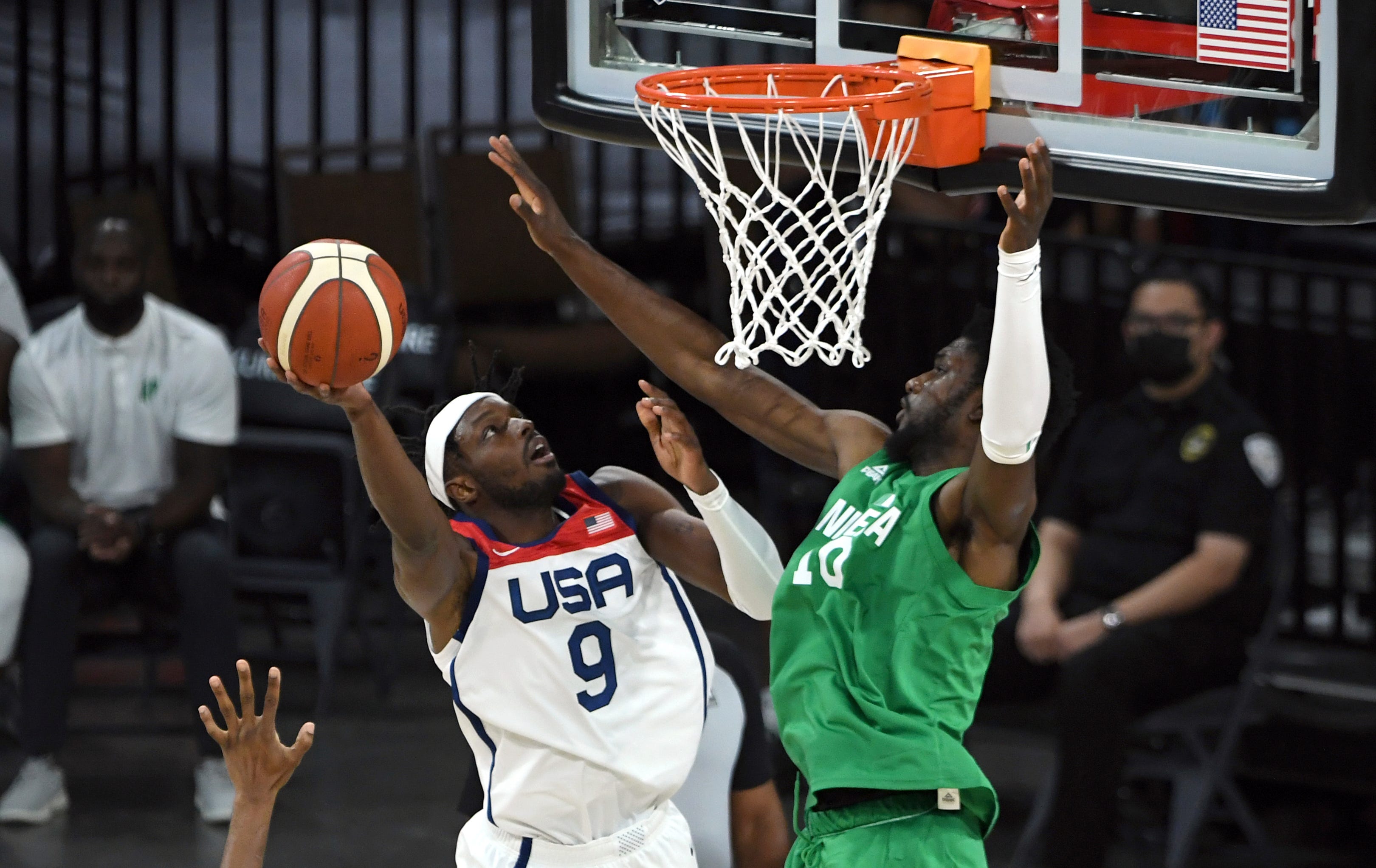 Detroit Pistons Jerami Grant Saddiq Bey Team Usa Upset By Nigeria