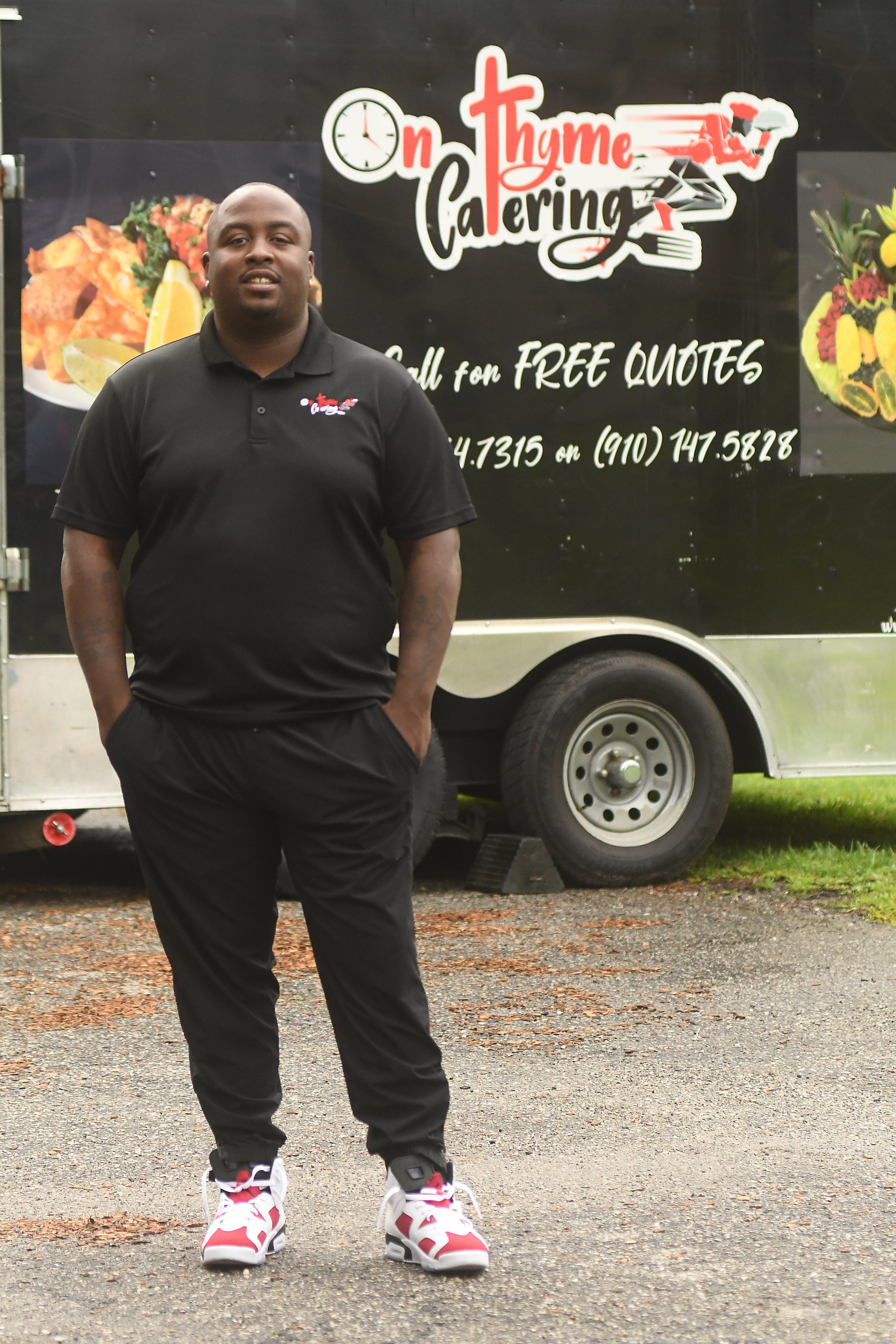 Wilmington's 40 Under 40 Corey Scott of On Thyme Catering, Food Truck