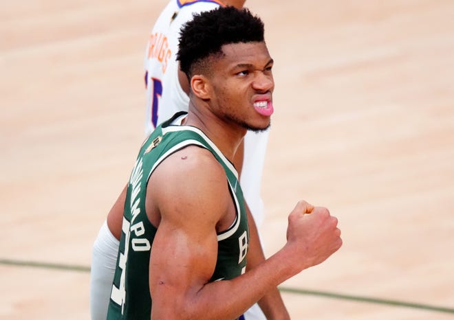Giannis Antetokounmpo is the sixth player in NBA Finals history with back-to-back 40-point games.