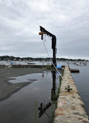 Parkers Boatyard is open, but the crane is not working