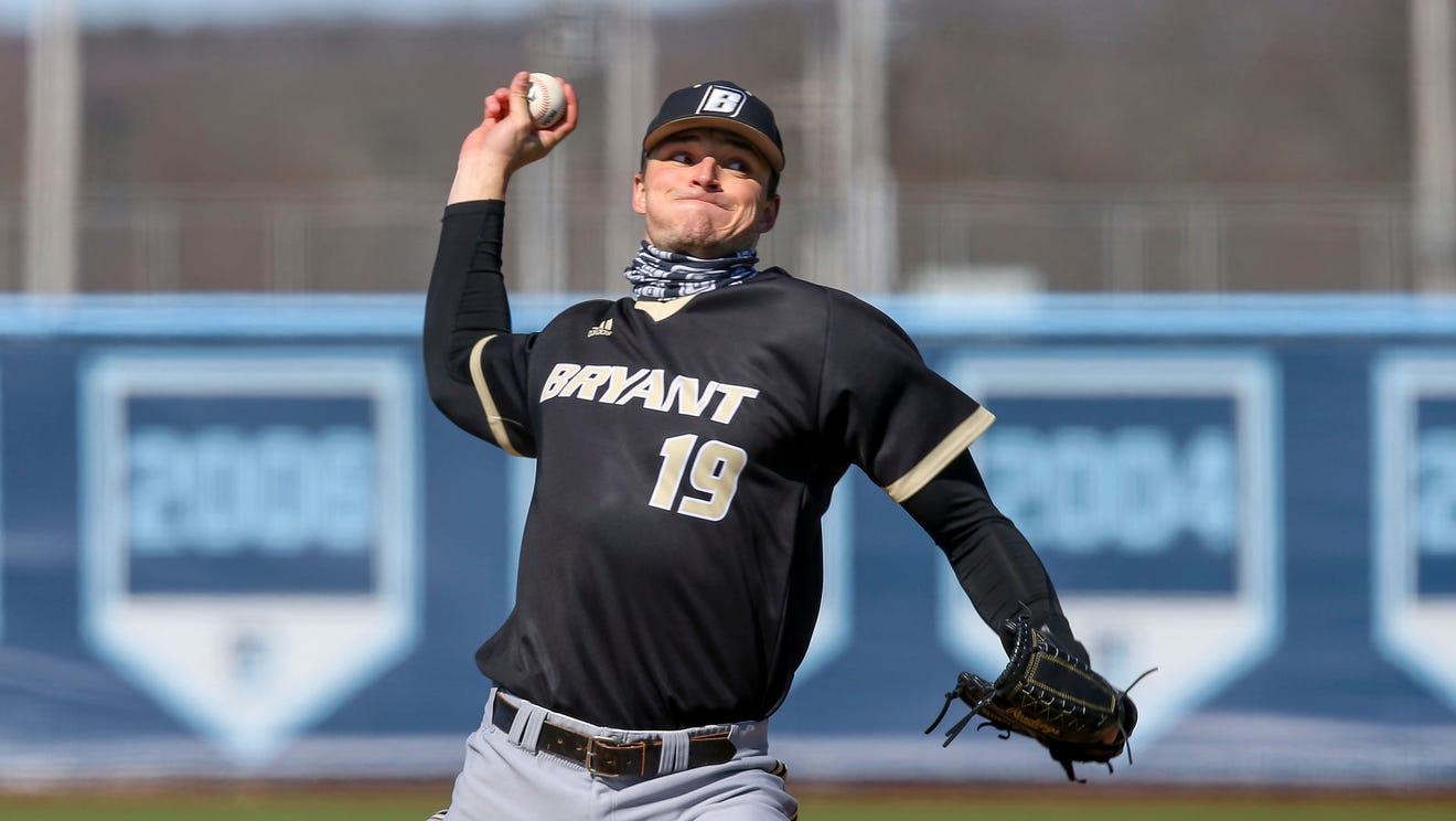 Bryant right-hander Tyler Mattison was selected in the fourth round Monday.