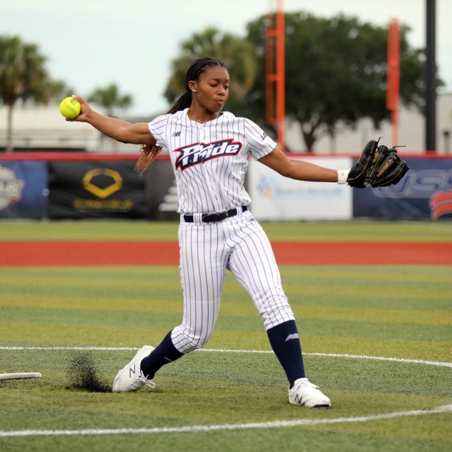 Odicci Alexander was a breakout star at the Women's College World Series this spring. She's now on the USSSA Pride.