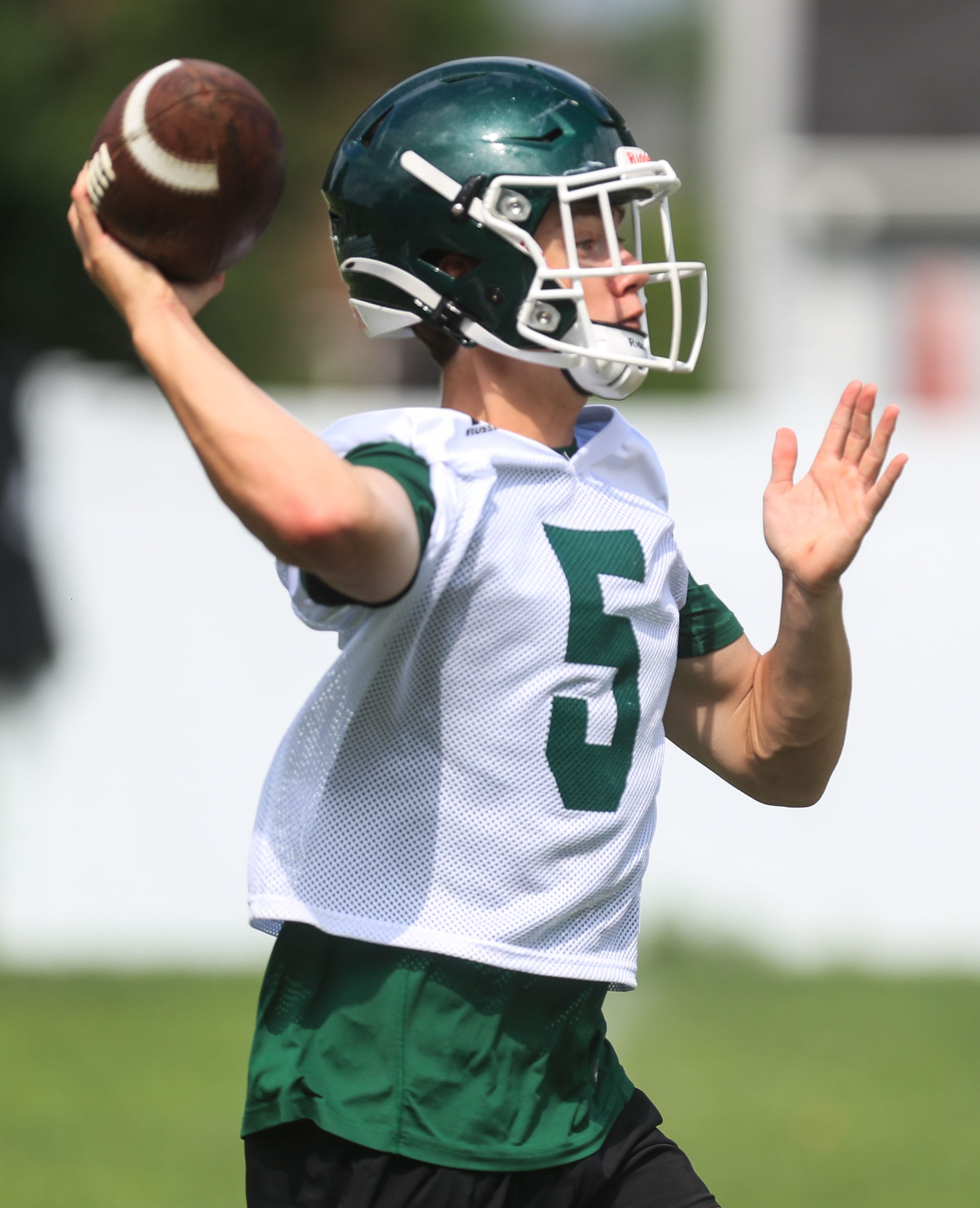 KHSAA football: Trinity's quarterback trades diamond for the gridiron