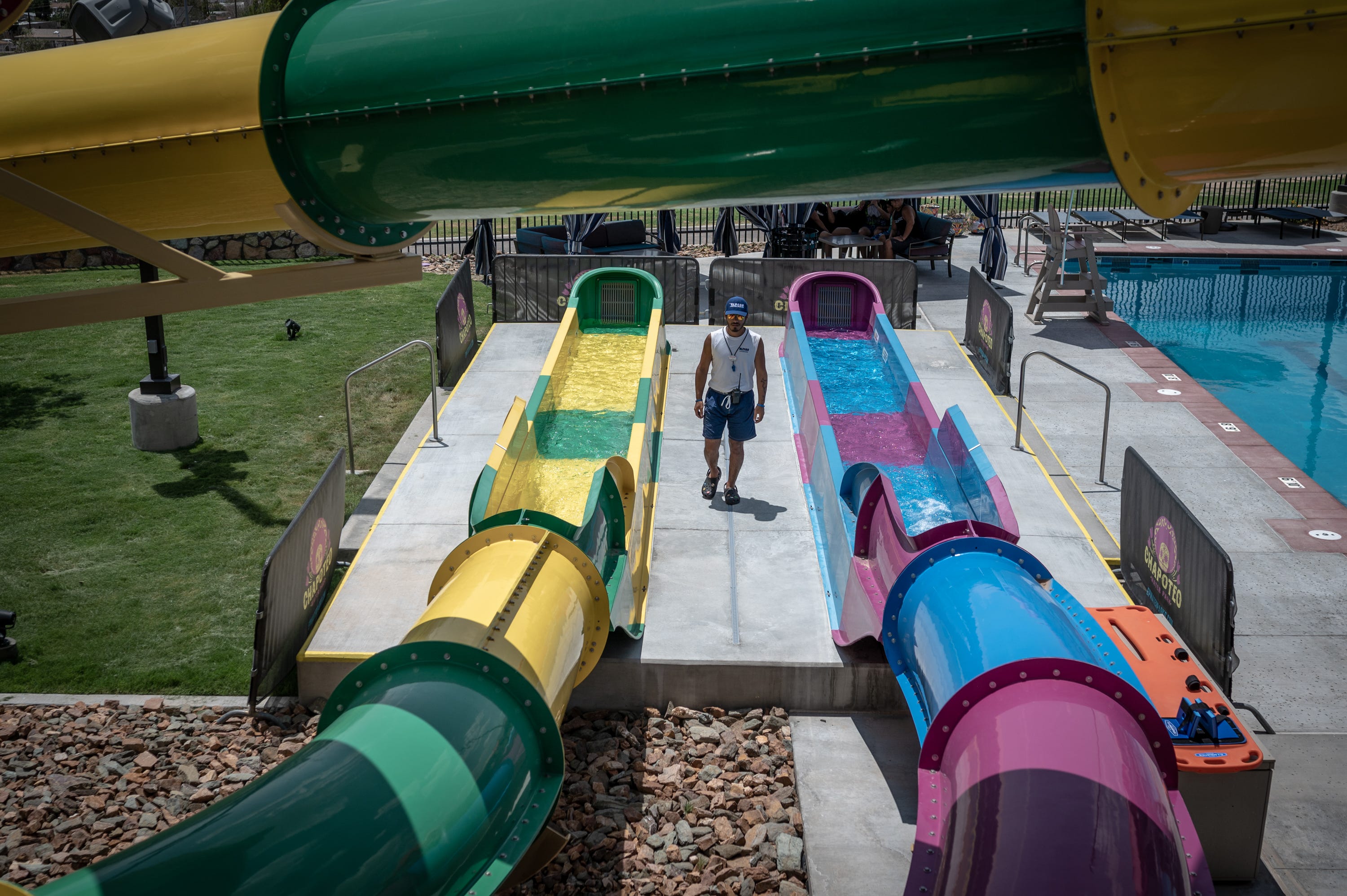 Chapoteo Water Park in El Paso's Lower Valley has splash ceremony