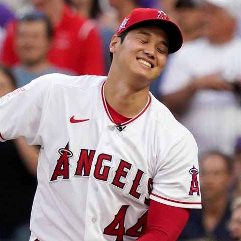 Shohei Ohtani expresses his disappointment after o