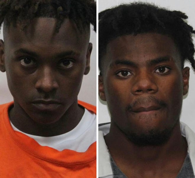 Kyron K. Thompson and Joshua L. Washington were arrested in connection with a drive-by-shooting which occurred July 7.