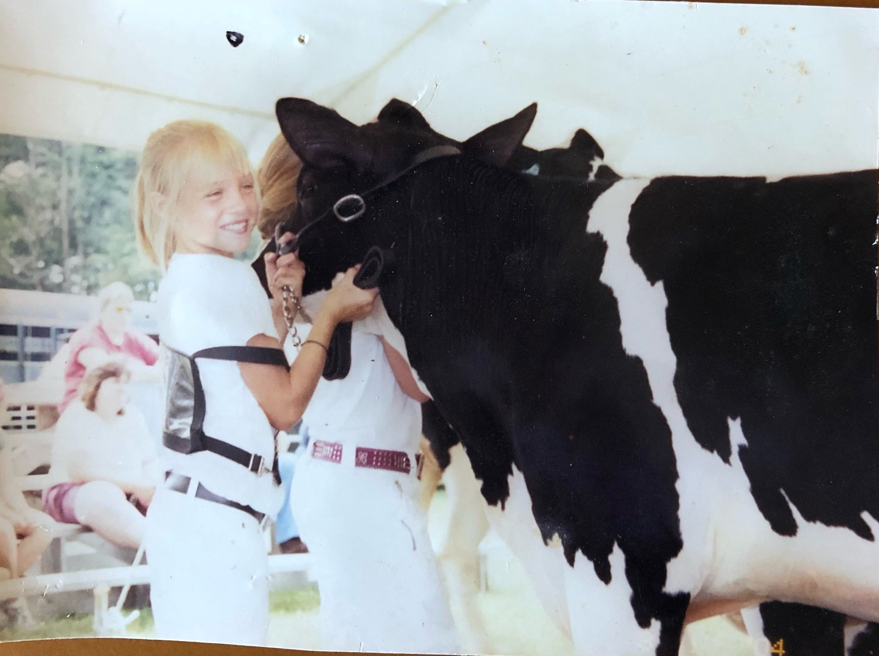 Before the track meets and Summer 2020 Olympics run, Elle Purrier St. Pierre would compete in 4H livestock showings.