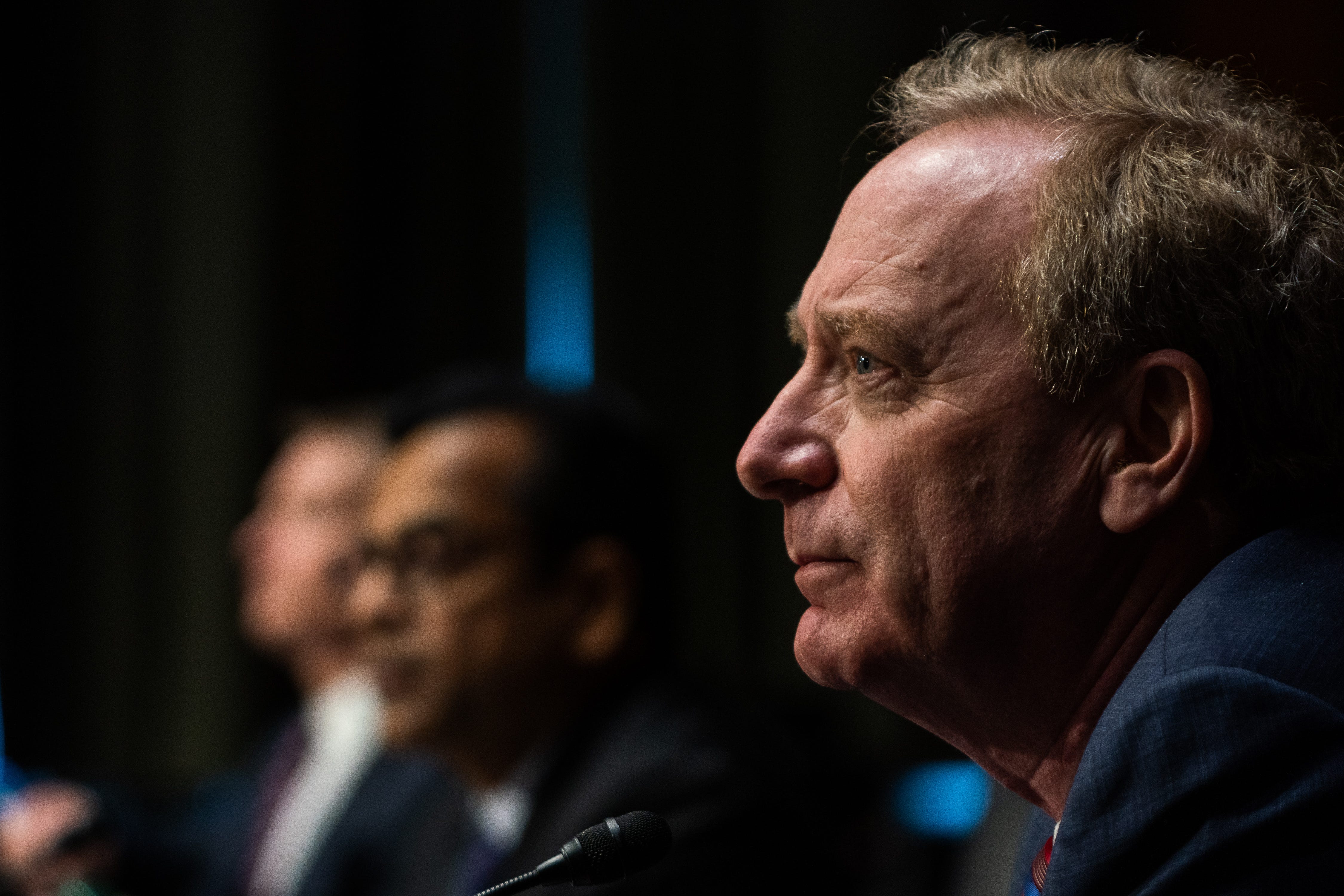Microsoft Corp. President Brad Smith said broadband networks should be built to meet the nation's needs for many years to come.
