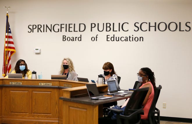 Springfield Public Schools Board of Education meets on Tuesday, July 13, 2021.