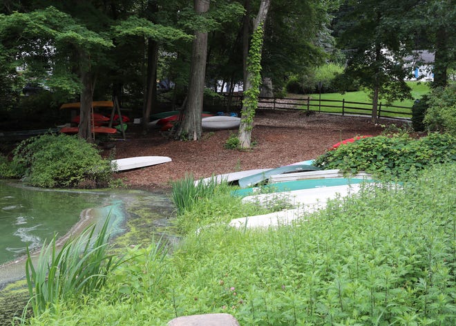 A private boat launch at Lake Truesdale in South Salem on Tuesday, July 13, 2021.