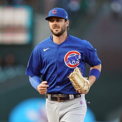 Kris Bryant has played all three outfield position