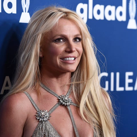 In this April 12, 2018 file photo, Britney Spears 