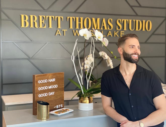 Brett Thomas and his partner launched their own hair salon in Westlake in May, located in the same parking lot as H-E-B on Loop 360.
