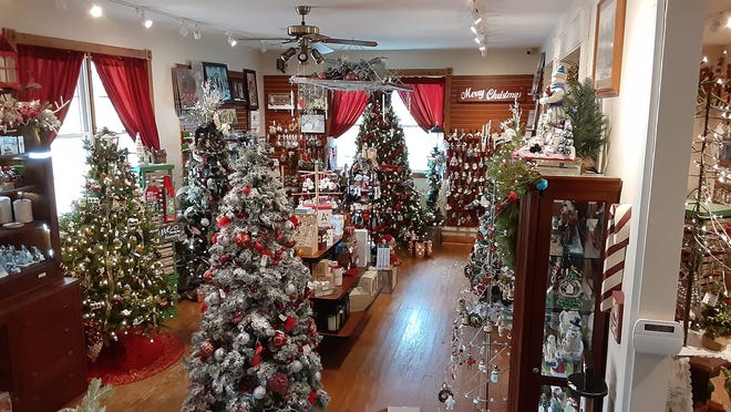 Christmas décor of all kinds can be found at this popular shop in Kimmswick.