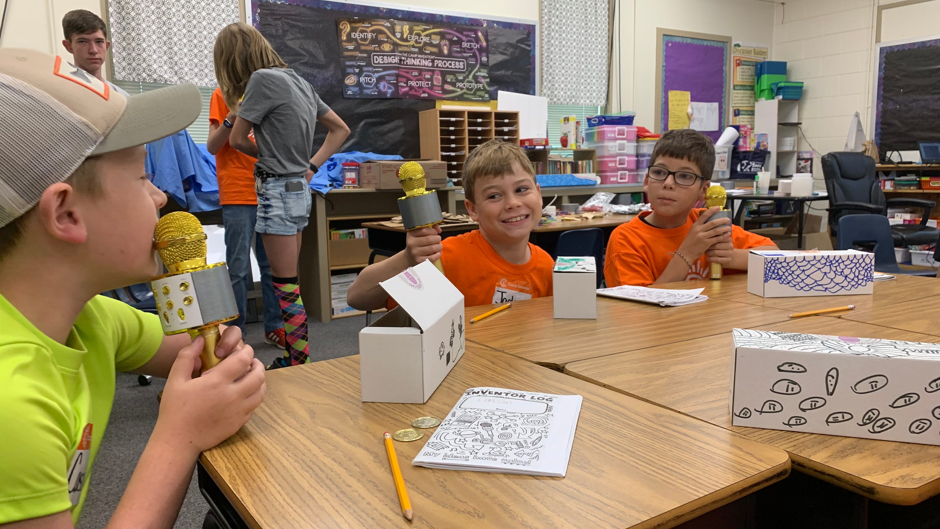 K-6 students participate in STEM Camp Invention at Carnall ...