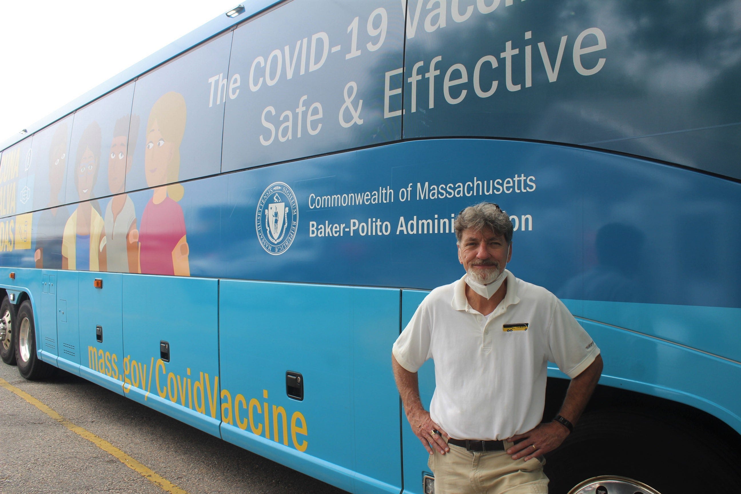 The State's VaxBus has traveled from Pittsfield to Provincetown. 

"We're reaching out to various communities in areas, ideally, where members of the community have had difficulty accessing venues to get the vaccine," VaxBus administrator Michael Peterson said.
