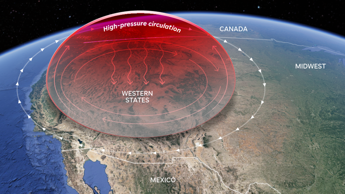 Heat dome brings recordbreaking high temperatures to the West