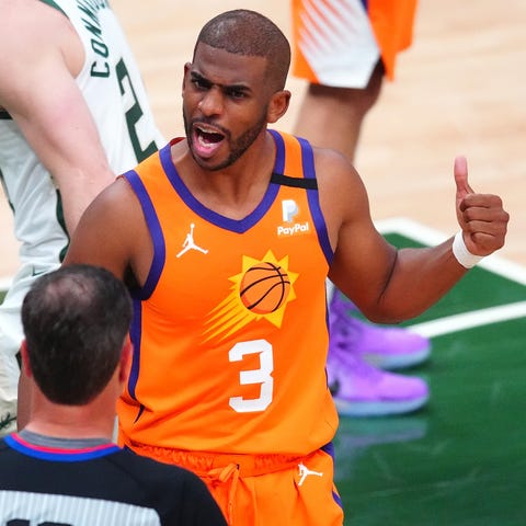 Chris Paul was limited to 10 in the Suns' Game 4 l