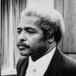The Rev. Wilbert Thomas listens to the verdict finding him guilty of using beatings and sex to control his religious followers in three states in 1995 in Trenton, N.J. Thomas died Wednesday in Akron at age 91.