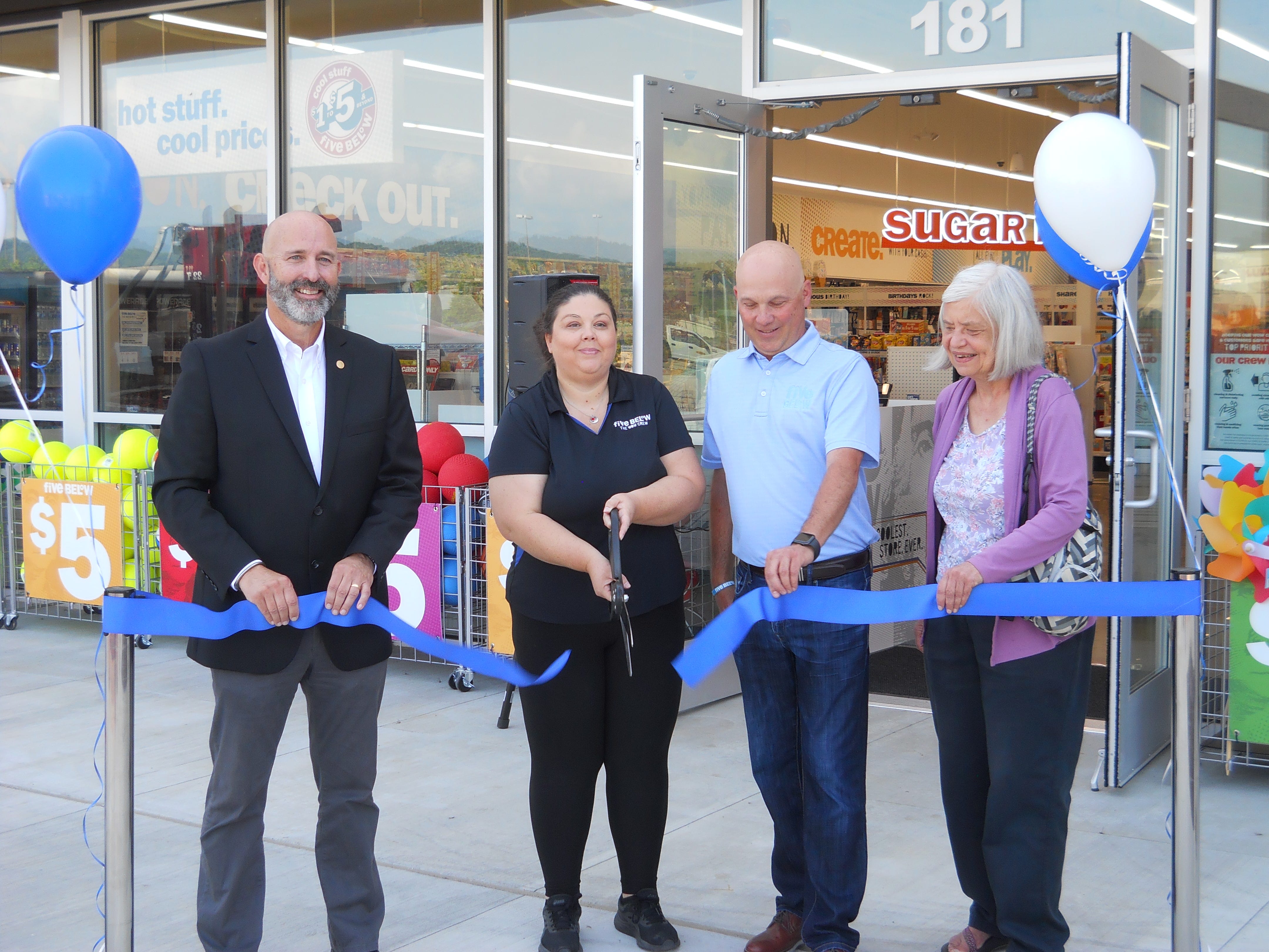 Five Below Shoppers Line Up For Opening In Oak Ridge